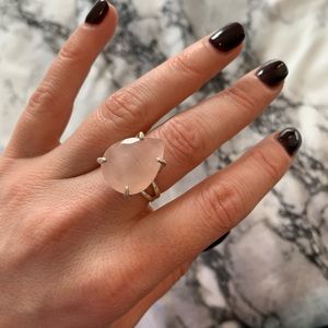 Rose Quartz Ring